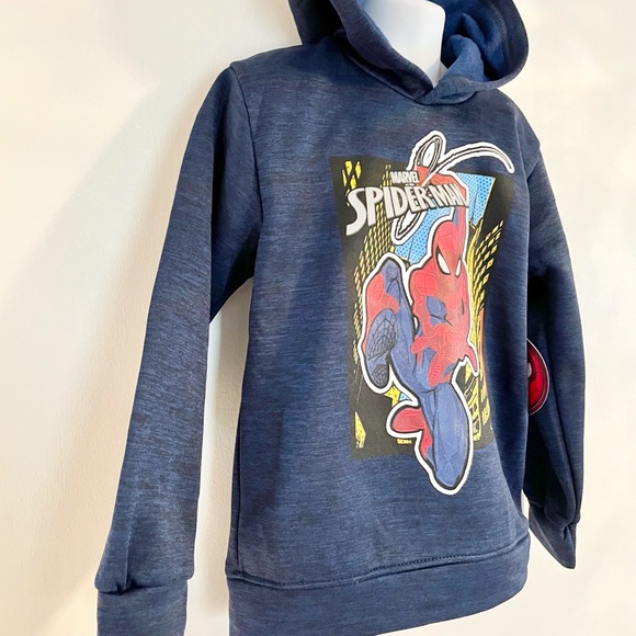 NWT Boy’s Marvel Spider-Man Hoodie - Picture 3 of 6